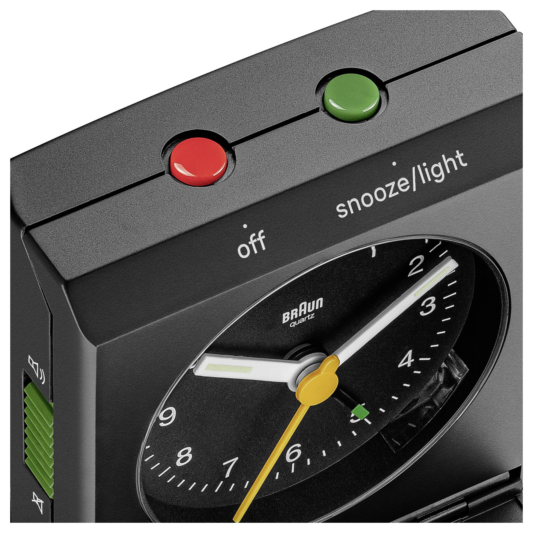 Braun BC05B Wecker Schwarz Alarmzeiten 1 1 Timerzeit