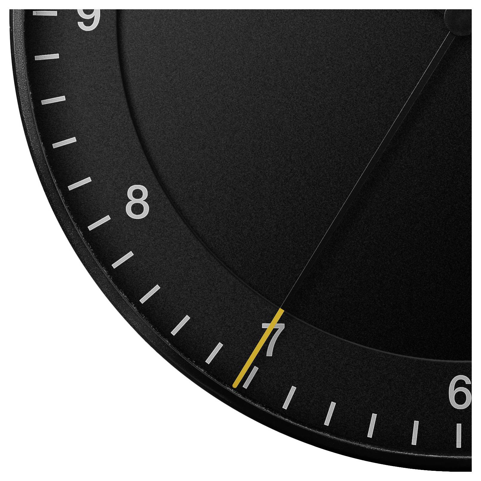 Braun BC17DCF Funk Wanduhr 30cm x 30cm x 30cm x 4.2cm Schwarz