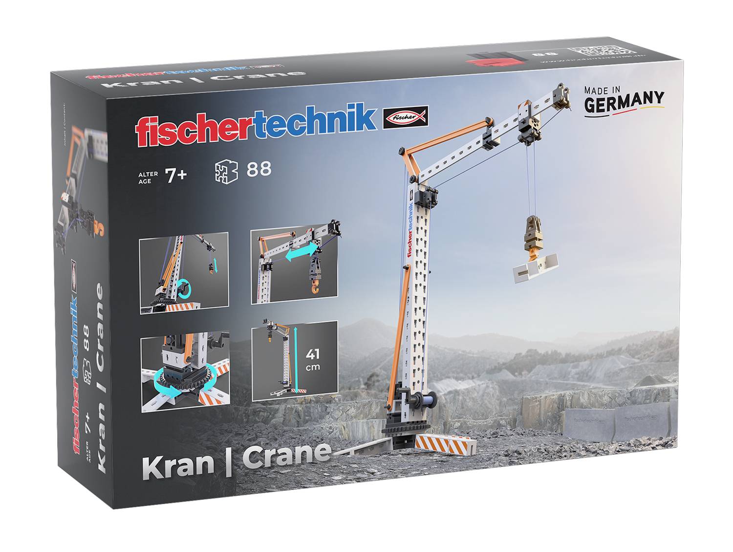 fischertechnik 576103 Crane Bausatz ab 7 Jahre