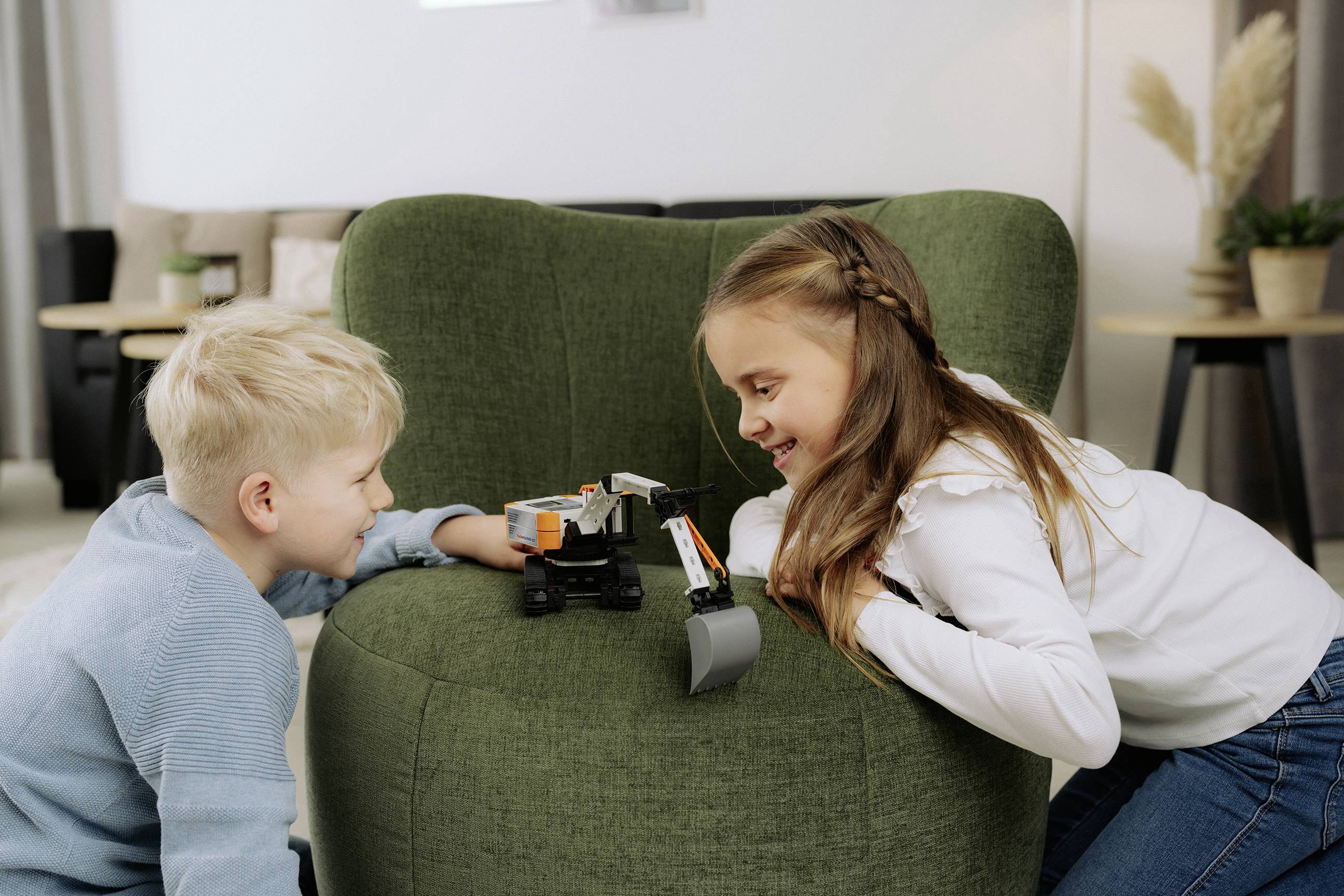 fischertechnik 576104 Bagger Bausatz ab 7 Jahre