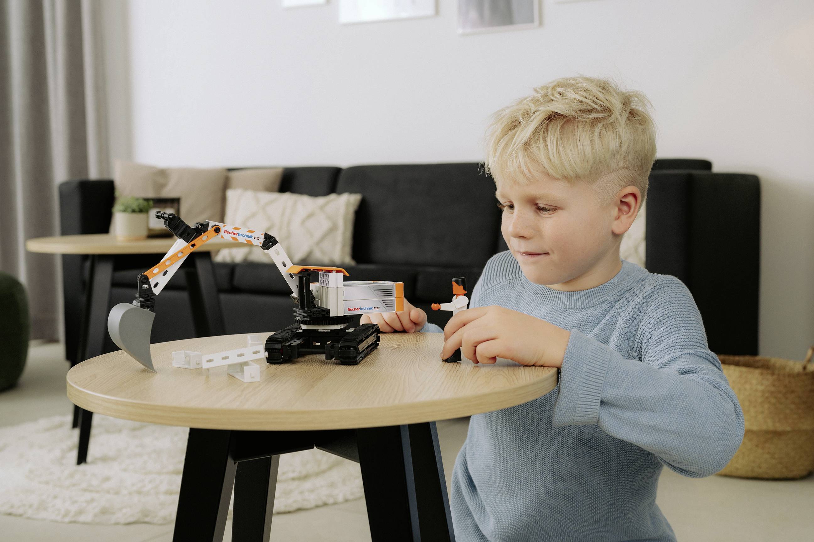 Fischertechnik 576104 Bagger Bausatz ab 7 Jahre