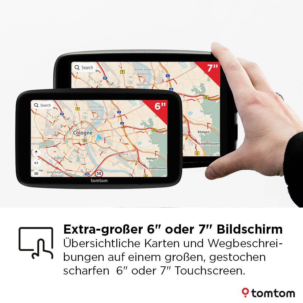 TomTom Go Navigator 6" 2nd Navi 15.2cm 6 Zoll Britische Inseln, Europa