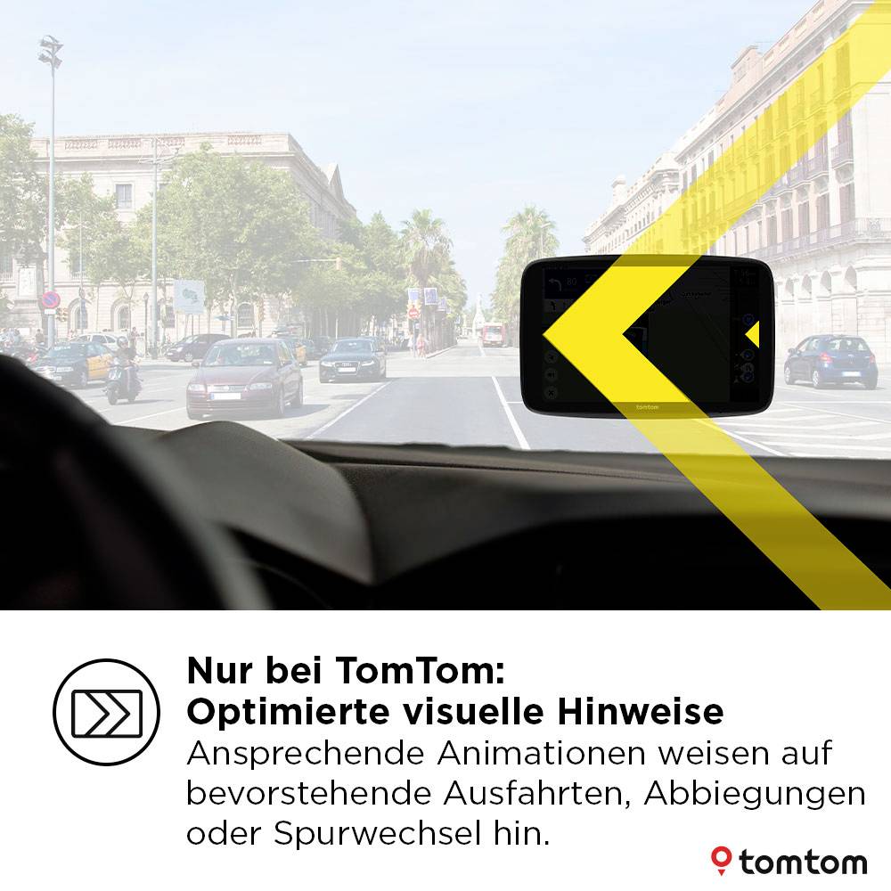 TomTom Go Navigator 6" 2nd Navi 15.2cm 6 Zoll Britische Inseln, Europa