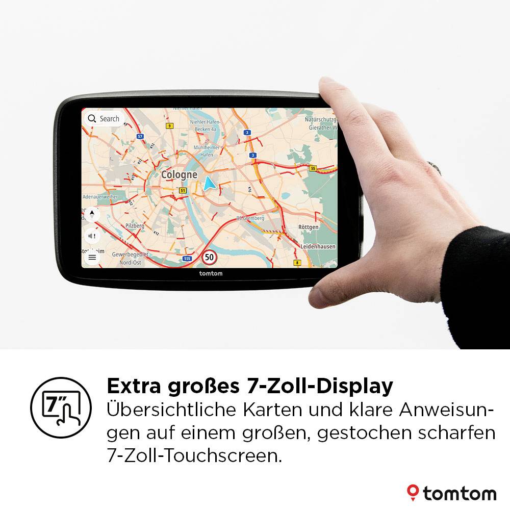 TomTom Go Navigator 7" 2nd Navi 17.8cm 7 Zoll Britische Inseln, Europa