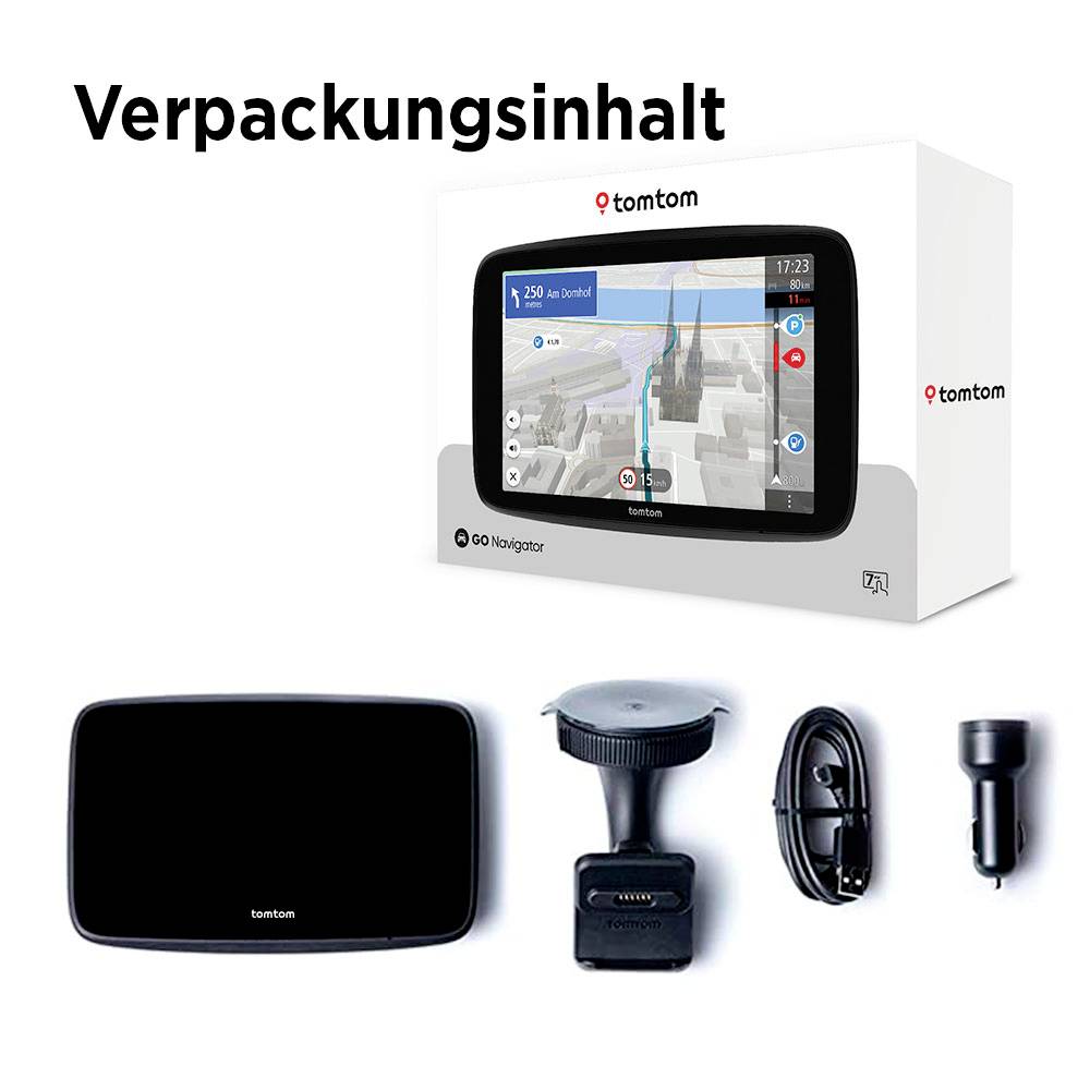 TomTom Go Navigator 7" 2nd Navi 17.8cm 7 Zoll Britische Inseln, Europa