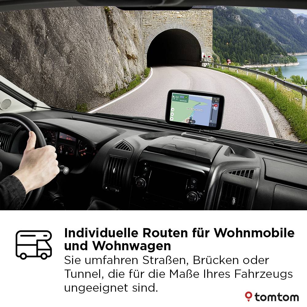 TomTom Go Camper Tour" 2nd LKW-Navi 15.2cm 6 Zoll
