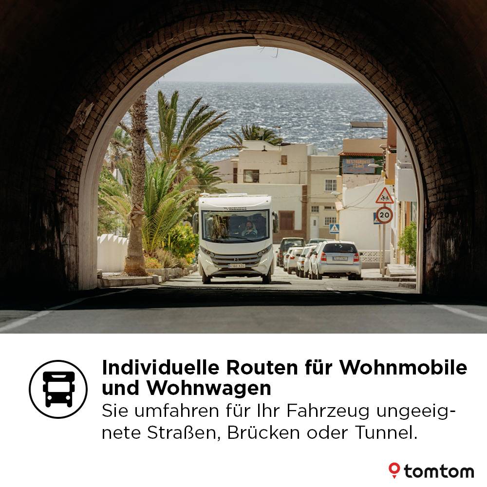 TomTom Go Camper Max 7" 2nd LKW-Navi 17.8cm 7 Zoll