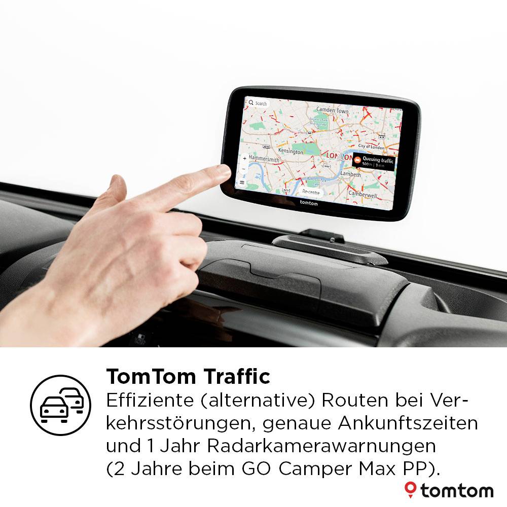 TomTom Go Camper Max 7" 2nd LKW-Navi 17.8cm 7 Zoll