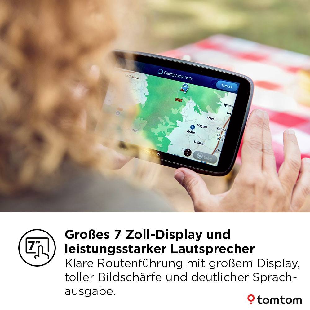 TomTom Go Camper Max 7" 2nd LKW-Navi 17.8cm 7 Zoll