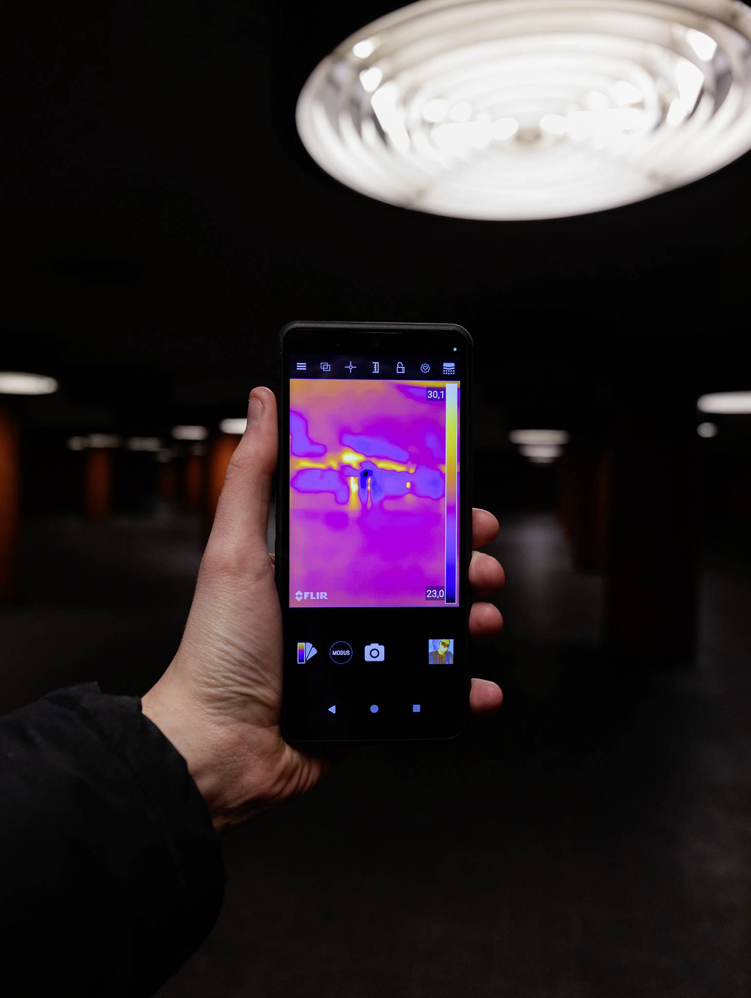 Sonim XP Pro Thermal 256 GB Schwarz EEK C (A - G) 16.7 cm (6.58 Zoll) Smartphone