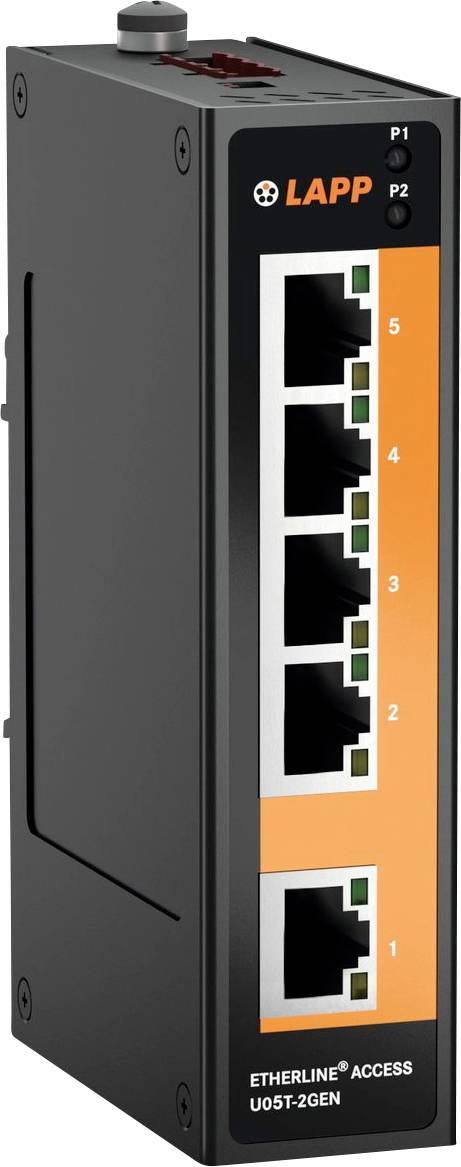 LAPP ETHERLINE® ACCESS U05T-2GEN Industrial Ethernet Switch