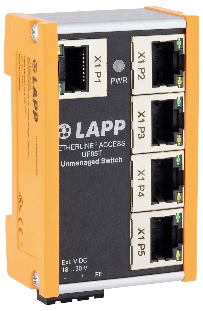 LAPP ETHERLINE® ACCESS UF08T Industrial Ethernet Switch