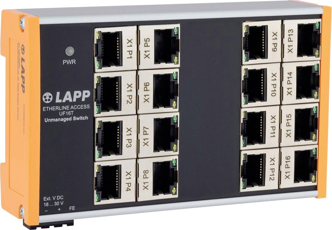 LAPP ETHERLINE® ACCESS UF16T Industrial Ethernet Switch