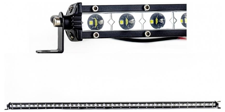 SecoRüt Arbeitsscheinwerfer 12 V/DC, 24 V/DC LED-Light-Bar 48 LED 1285mm 12/24 Volt LB0108 Breite Nahfeldausleuchtung (B x H x T)