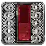 SecoRüt Anhänger-Rückleuchte Offene Kabelenden hinten 12 V/DC Transparent SecoRüt Anhänger-Rückleuchte Offene Kabelenden hinten 12 V/DC Transparent