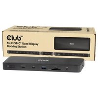 Club3D USB-C® Dockingstation CSV-2540 integrierter Kartenleser, USB-C® Power Delivery Club3D USB-C® Dockingstation CSV-2540 integrierter Kartenleser, USB-C® Power Delivery