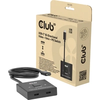 Club3D CSV-2511 USB-C® (USB 3.2 Gen 2) Umschalter bidirektional verwendbar, LED-Anzeige Club3D CSV-2511 USB-C® (USB 3.2 Gen 2) Umschalter bidirektional verwendbar, LED-Anzeige