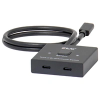 Club3D CSV-2511 USB-C® (USB 3.2 Gen 2) Umschalter bidirektional verwendbar, LED-Anzeige Club3D CSV-2511 USB-C® (USB 3.2 Gen 2) Umschalter bidirektional verwendbar, LED-Anzeige