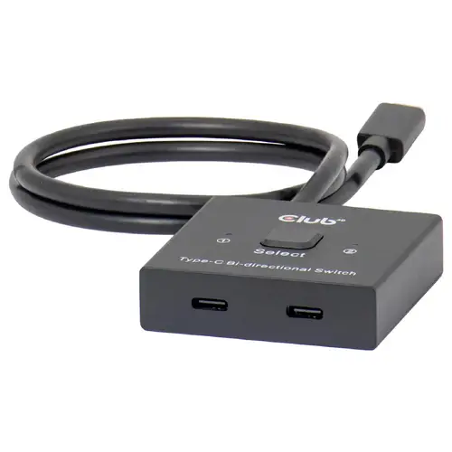Club3D CSV-2511 USB-C® (USB 3.2 Gen 2) Umschalter bidirektional verwendbar, LED-Anzeige Club3D CSV-2511 USB-C® (USB 3.2 Gen 2) Umschalter bidirektional verwendbar, LED-Anzeige