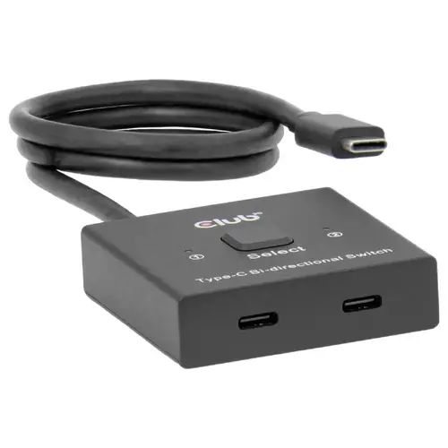 Club3D CSV-2511 USB-C® (USB 3.2 Gen 2) Umschalter bidirektional verwendbar, LED-Anzeige Club3D CSV-2511 USB-C® (USB 3.2 Gen 2) Umschalter bidirektional verwendbar, LED-Anzeige