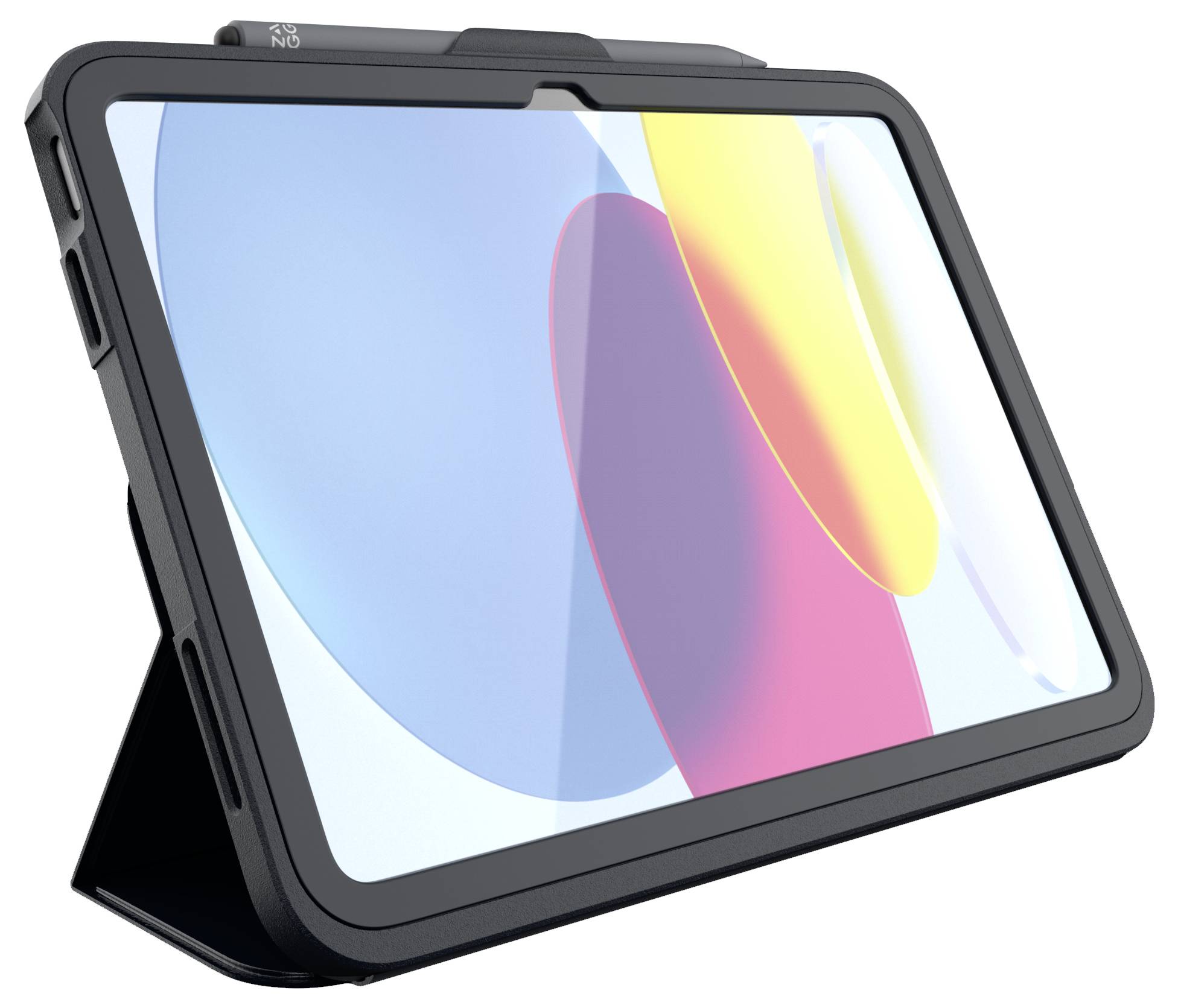 ZAGG Cases Rugged Messenger Tablet Hülle Apple iPad 10.9" 10th 27,7 cm (10,9") Outdoor Cover Karbon