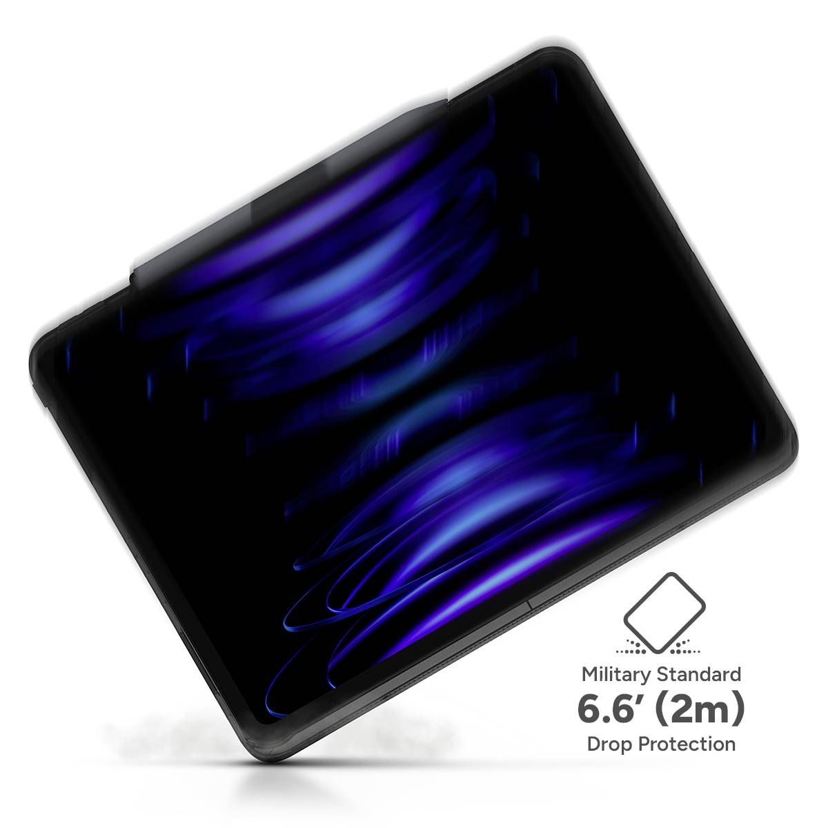 ZAGG KB Pro Keys 2 Tablet-Tastatur mit Hülle Passend für Marke (Tablet): Apple iPad Air 11" (M2, 2024), iPad Air 11" (M3, 2025)