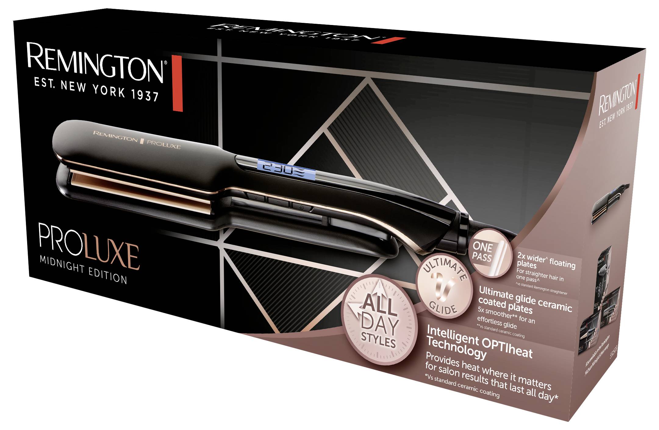 Remington ProLuxe Midnight Edition S9150B Glätteisen
