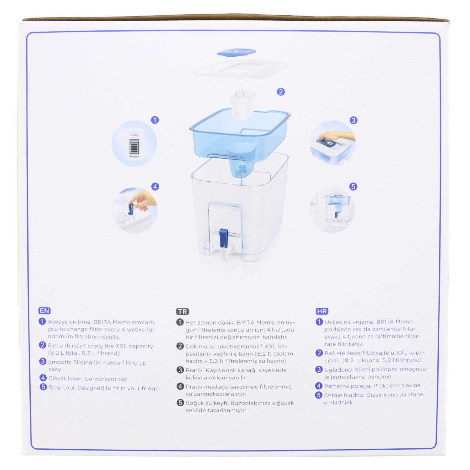 Brita 353130 Wasserfilter 8.2 l