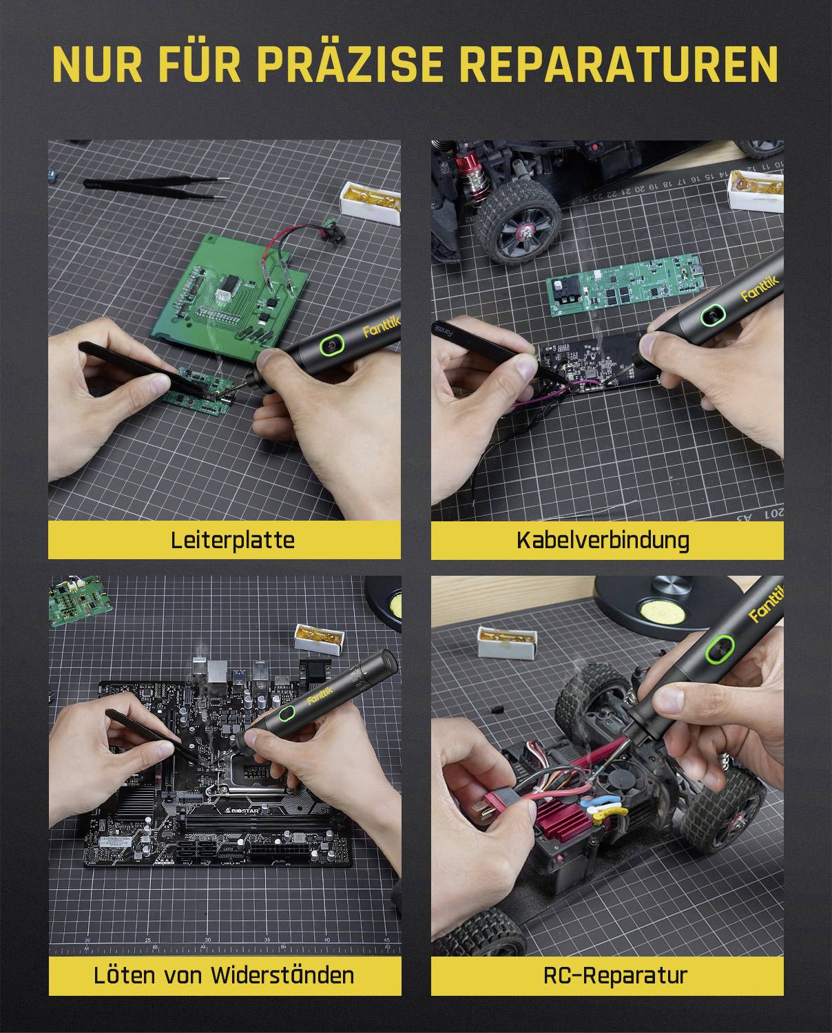 Nur für präzise Reparaturen