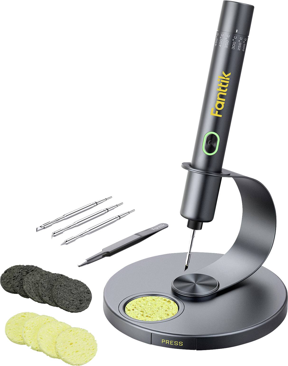 Fanttik NEX T1 MAX Lötkolben-Set 11W Bleistiftform 200 - 450°C inkl. Lötspitze