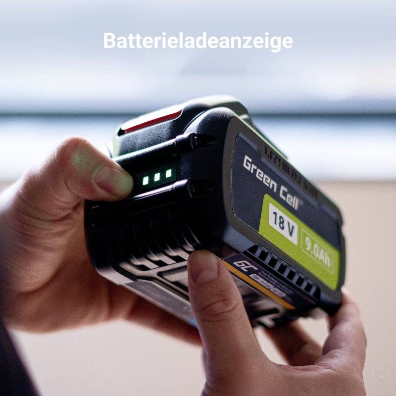 Green Cell GC-PTDW18V4 DCB184 Werkzeug-Akku 18V 4.0Ah Li-Ion