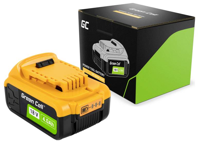 Green Cell GC-PTDW18V4 DCB184 Werkzeug-Akku 18V 4.0Ah Li-Ion