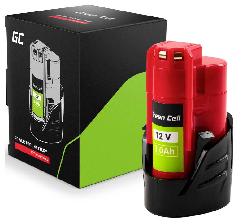 Green Cell GC-PTML12V3 B3 4932451388 Werkzeug-Akku 12V 3Ah Li-Ion
