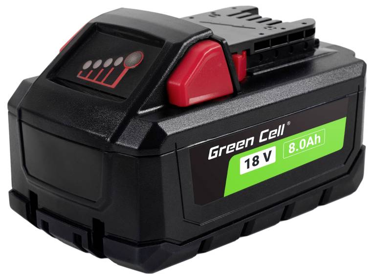 Green Cell GC-PTML18V8 HB8 4932471070 Werkzeug-Akku 18V 8.0Ah Li-Ion