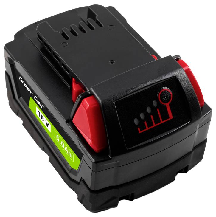 Green Cell GC-PTML18V5 M18 B5 4932430483 Werkzeug-Akku 18V 5.0Ah Li-Ion