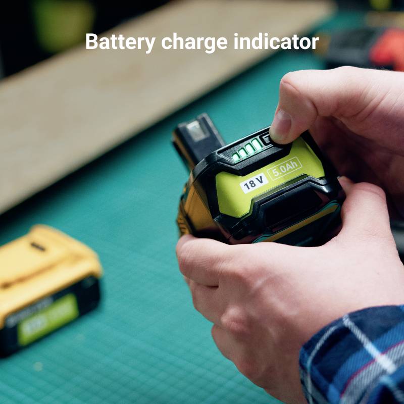 Green Cell GC-PTRY18V4 RB18L40 Werkzeug-Akku 18V 4.0Ah Li-Ion