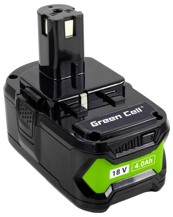 Green Cell GC-PTRY18V4 RB18L40 Werkzeug-Akku 18V 4.0Ah Li-Ion