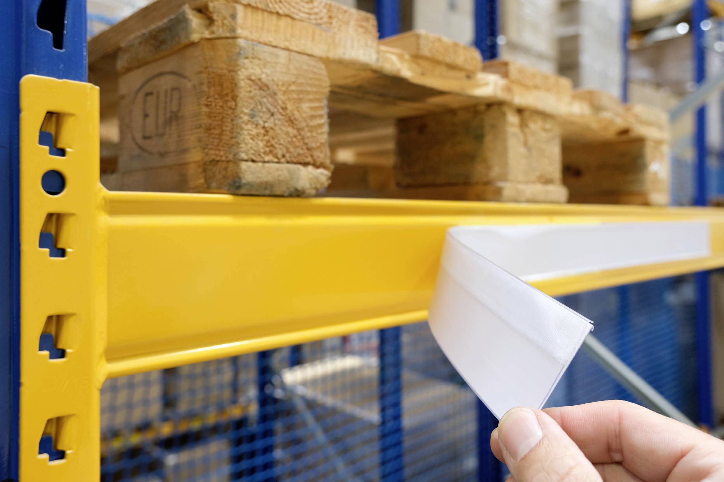 Kennzeichnungsschiene (B x H) 1000mm x 57mm 25St.