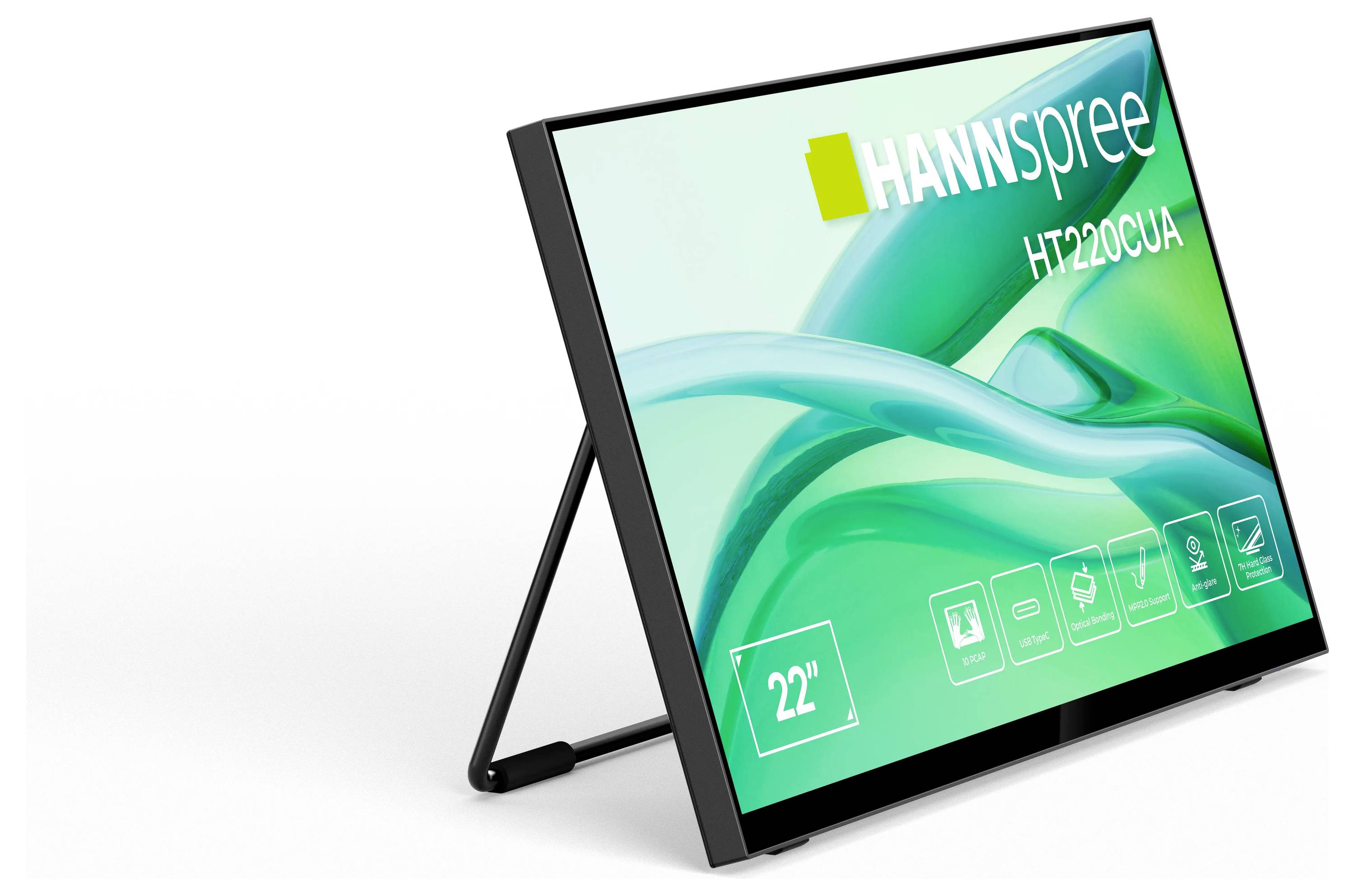 Hannspree HT220CUA LED-Monitor EEK E (A - G) 54.4 cm (21.4 Zoll) 1920 x 1080 Pixel 16:9 6 ms DisplayPort, HDMI®, VGA, USB-A (USB 3.0), USB-B, Kopfh