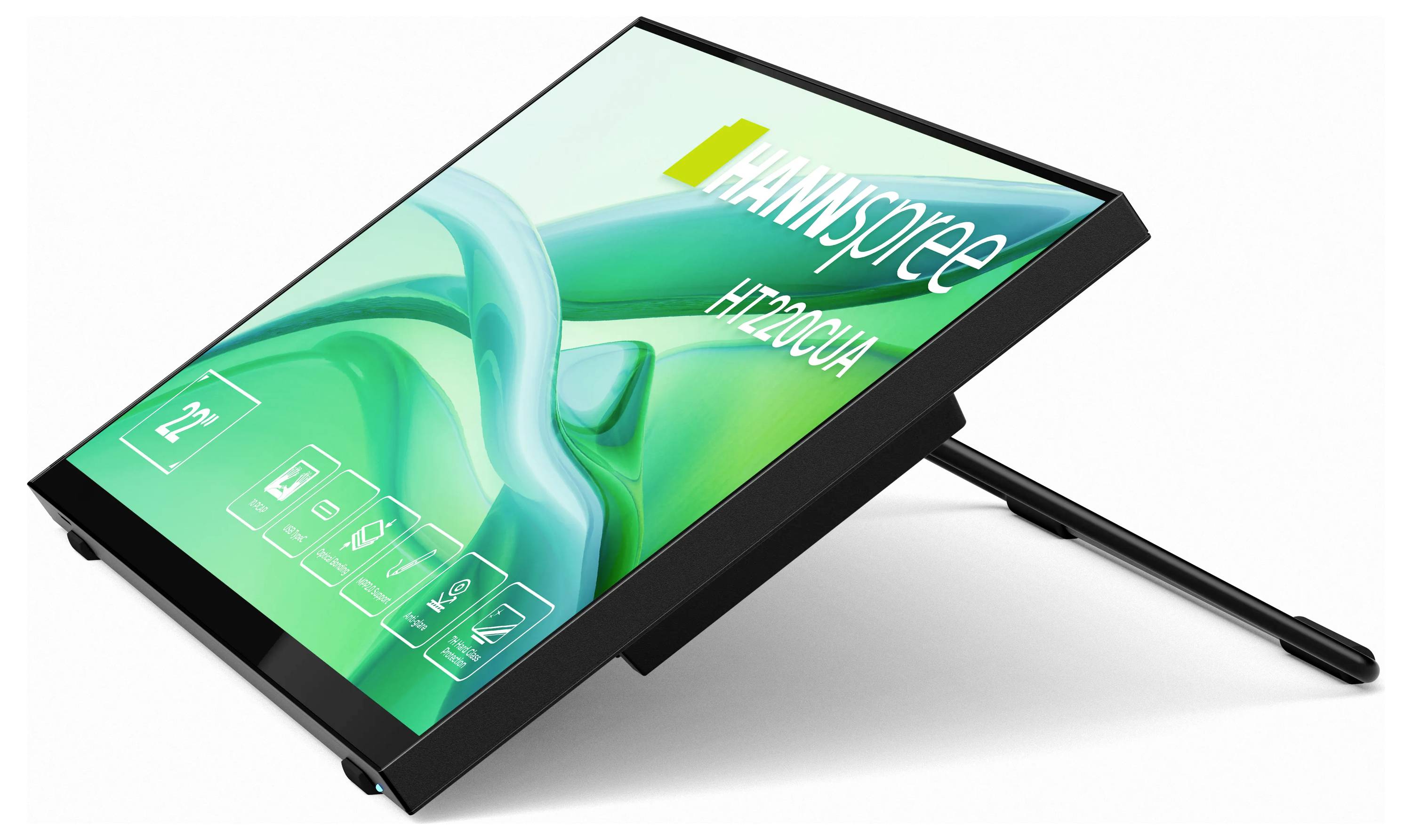 Hannspree HT220CUA LED-Monitor EEK E (A - G) 54.4 cm (21.4 Zoll) 1920 x 1080 Pixel 16:9 6 ms DisplayPort, HDMI®, VGA, USB-A (USB 3.0), USB-B, Kopfh