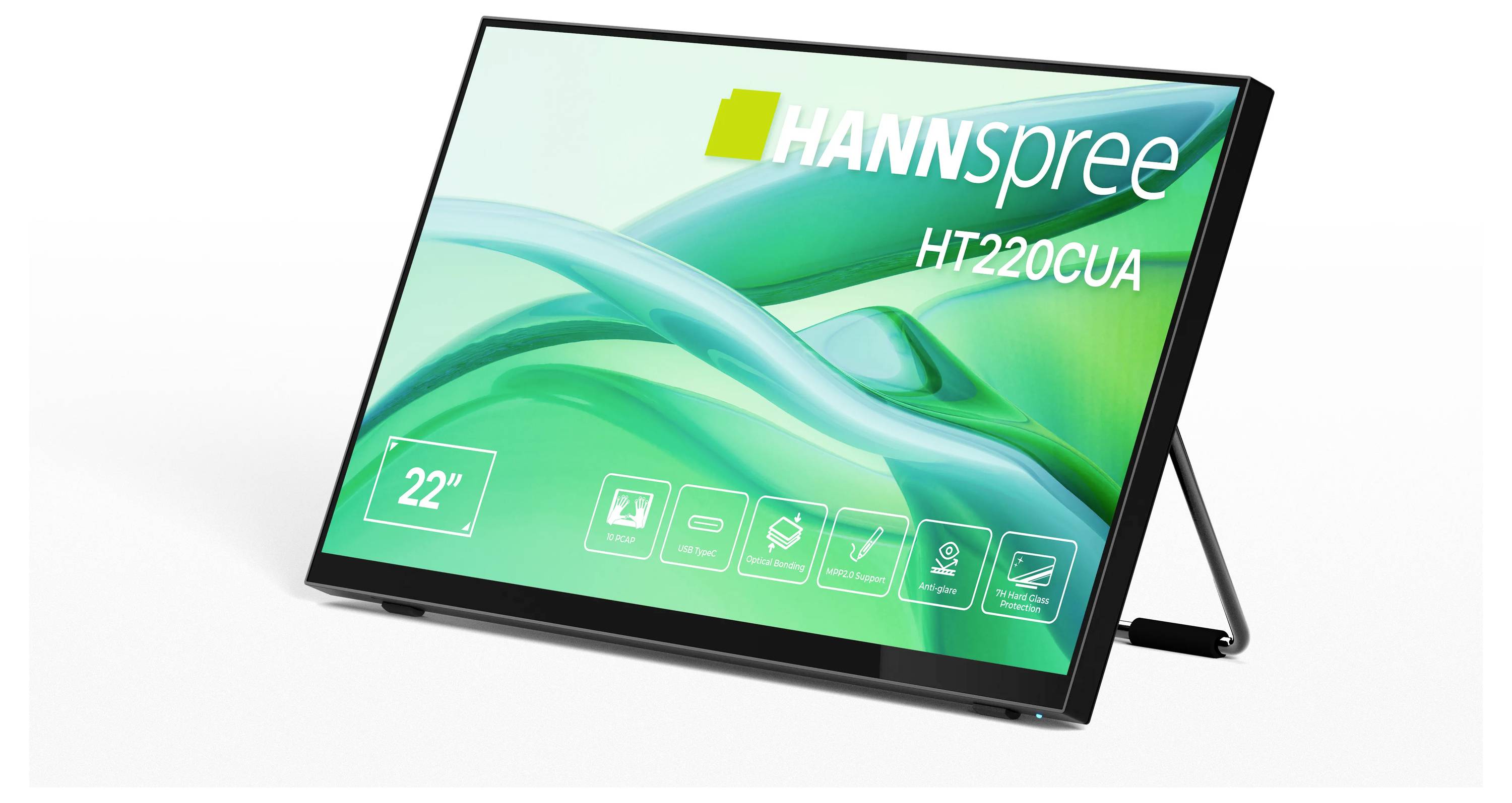 Hannspree HT220CUA LED-Monitor EEK E (A - G) 54.4 cm (21.4 Zoll) 1920 x 1080 Pixel 16:9 6 ms DisplayPort, HDMI®, VGA, USB-A (USB 3.0), USB-B, Kopfh