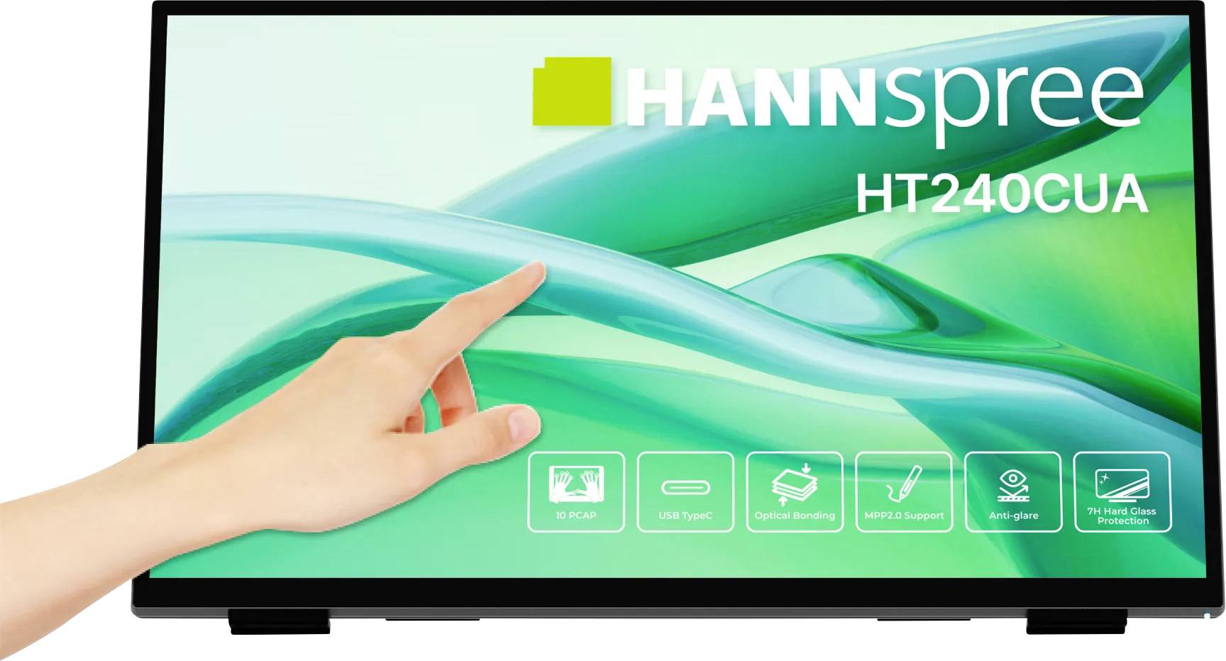 Hannspree HT240CUA LED-Monitor EEK D (A - G) 60.5 cm (23.8 Zoll) 1920 x 1080 Pixel 16:9 6 ms Displa