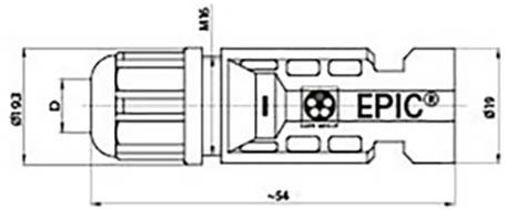 LAPP 44428262 Steckverbinder 100St.