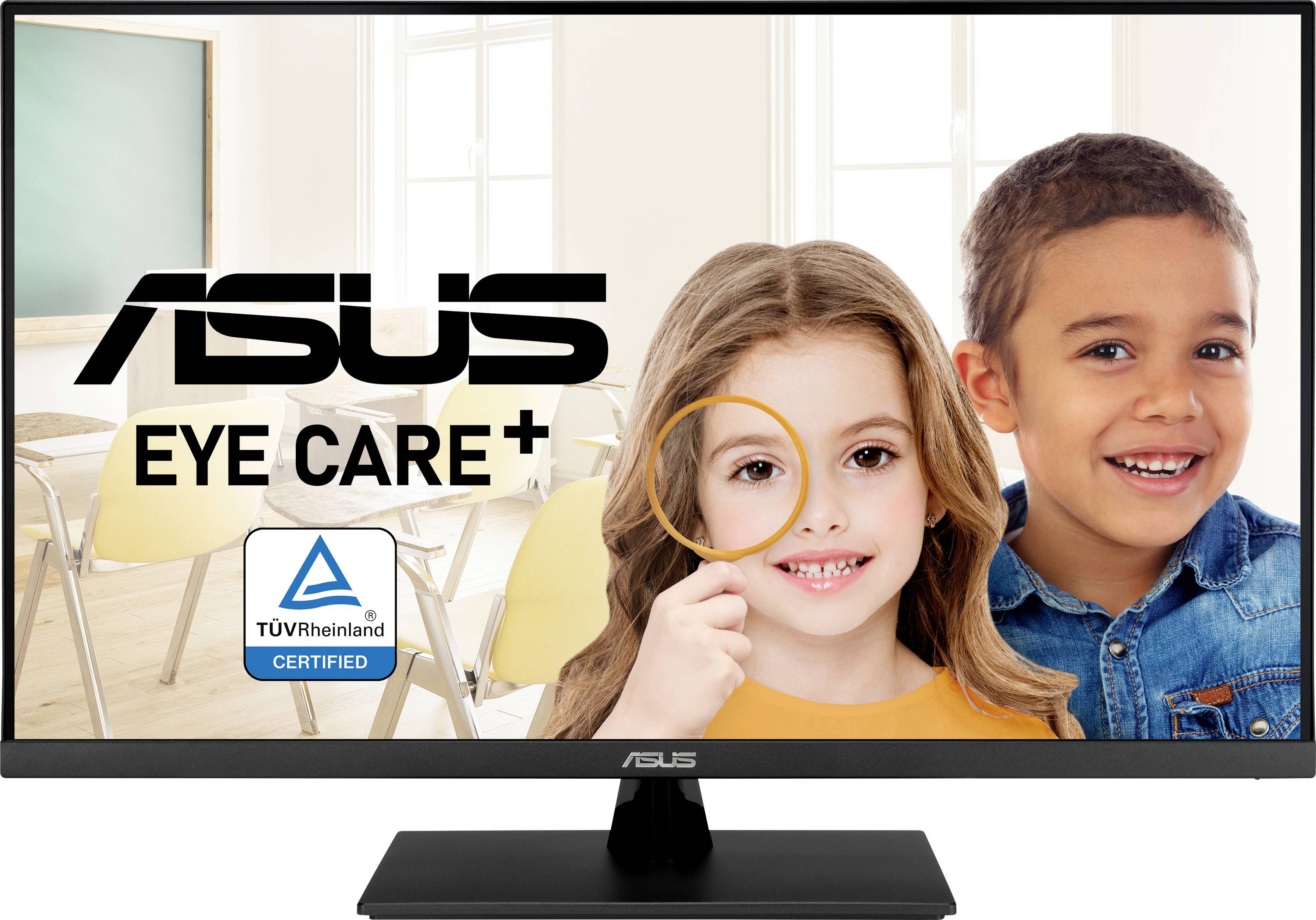Asus Eye Care VP327Q LCD-Monitor EEK E (A - G) 80 cm (31.5 Zoll) 3840 x 2160 Pixel 16:9 4 ms HDMI®, DisplayPort, Kopfhörer-Buchse VA LCD