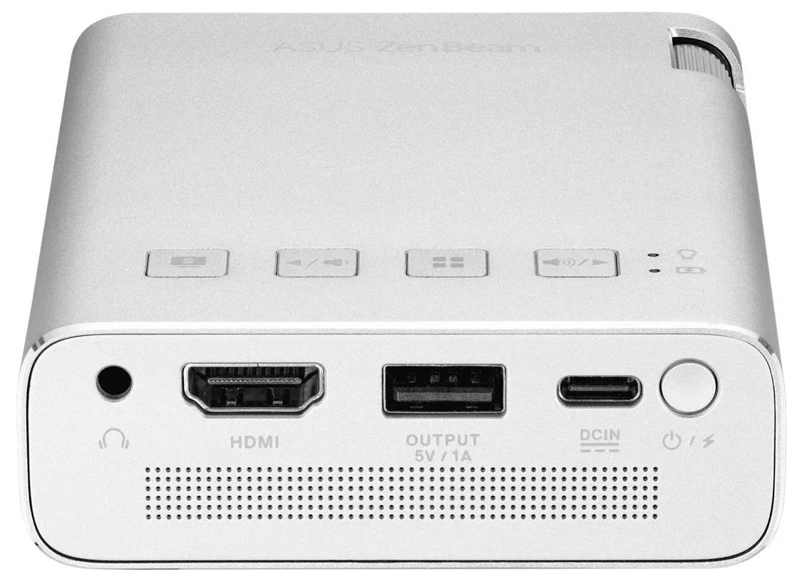 Asus Beamer E1R LED 200lm Akkubetrieben, Integrierter Lautsprecher