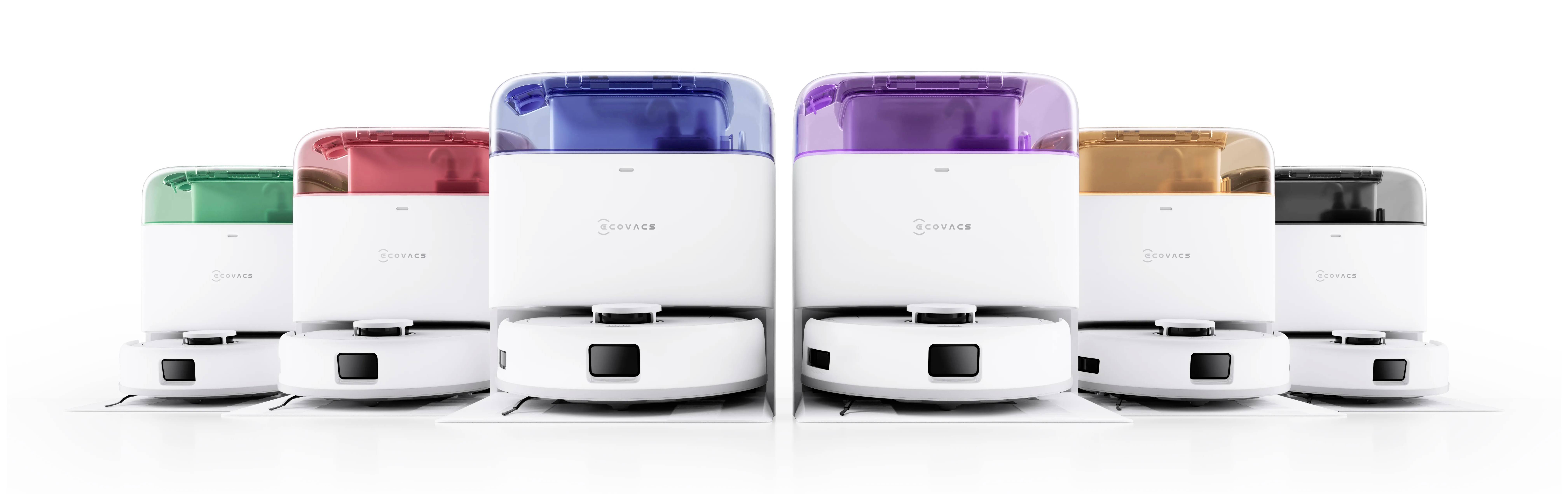 ECOVACS DEEBOT mini Saug-und Wischroboter Blau, Weiß