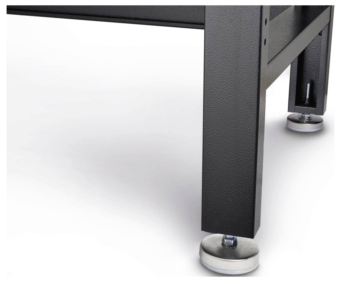 Stahlwille 85010630 Werkstatt Höhenverstellbare Werkbank mit gelochter Rückwand + Schublade (B x T) 2000mm x 725mm