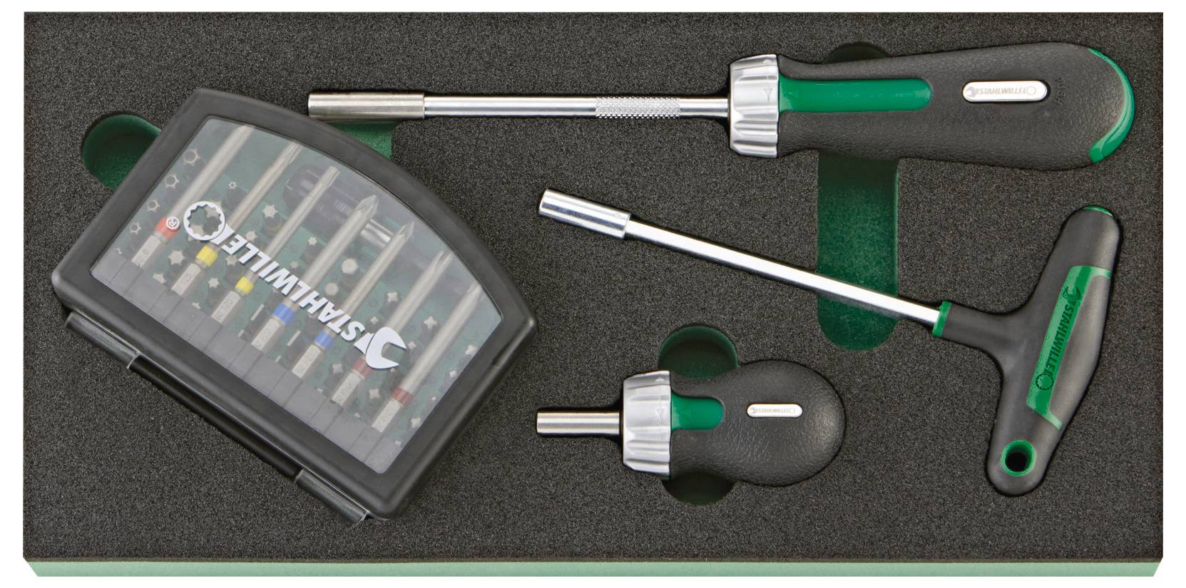 Stahlwille TCS 821/6 97830255 Werkzeugset inkl. Schaumstoffeinlage 157teilig