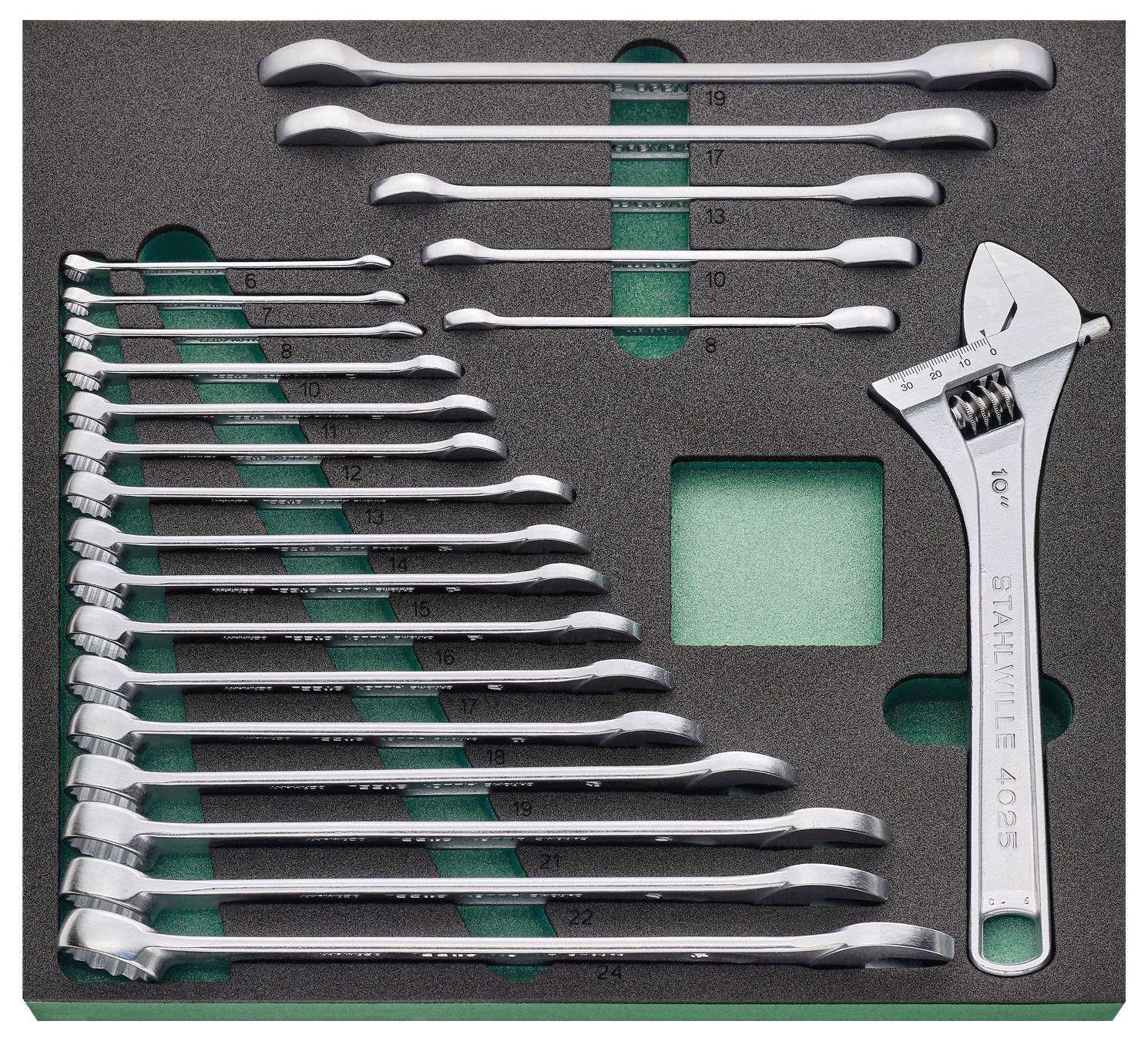 Stahlwille TCS 821/6 97830255 Werkzeugset inkl. Schaumstoffeinlage 157teilig