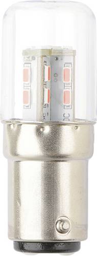 TRU COMPONENTS TC-13776156 LED-Signalleuchte Rot BA15d 12 V/DC, 24 V/DC 200 lm